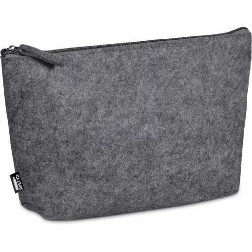 Okiyo Kesho Recycled PET Felt Mini Cosmetic Bag Side